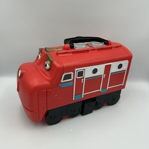 Chuggington Train Cars Carry Case Red WILSON Diecast Toy Storage‎ Learning Curve